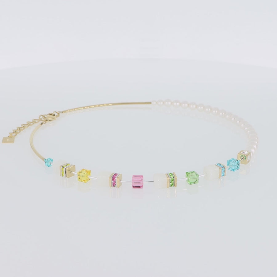 GeoCUBE® Fusion Festive necklace multicolour