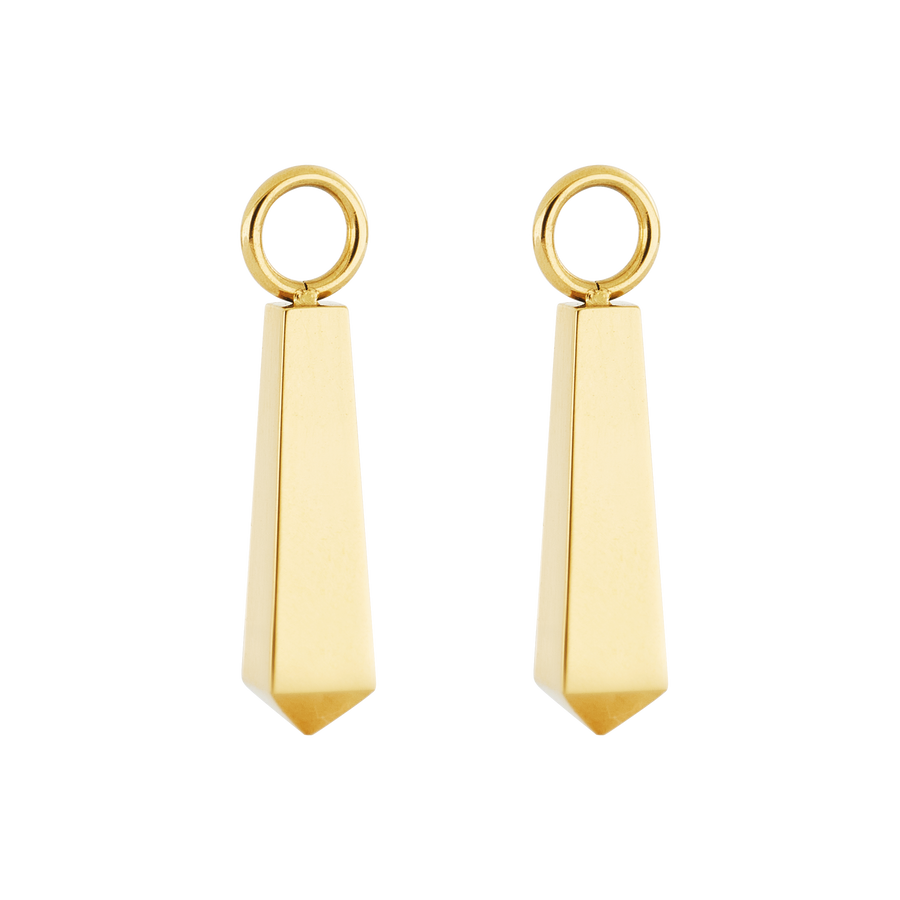 EAR ME UP Charm Obelisk Gold