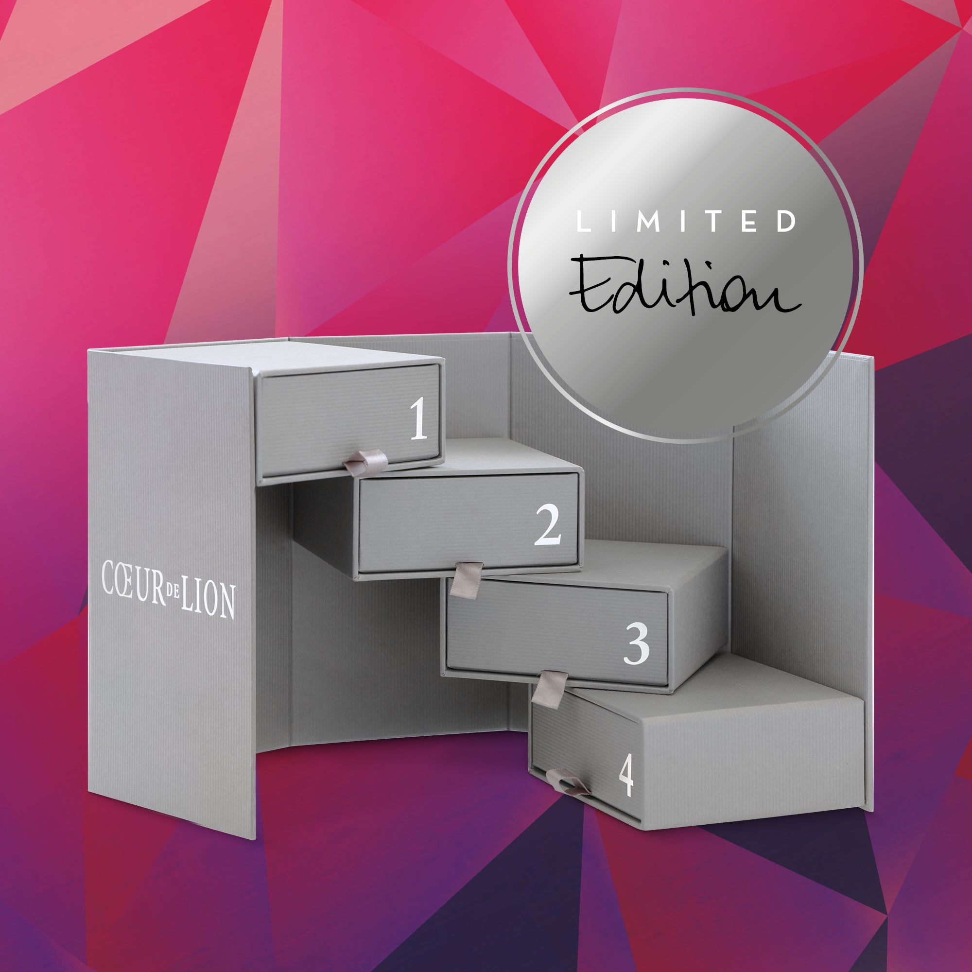 Advent Calendar Wave Festive silver