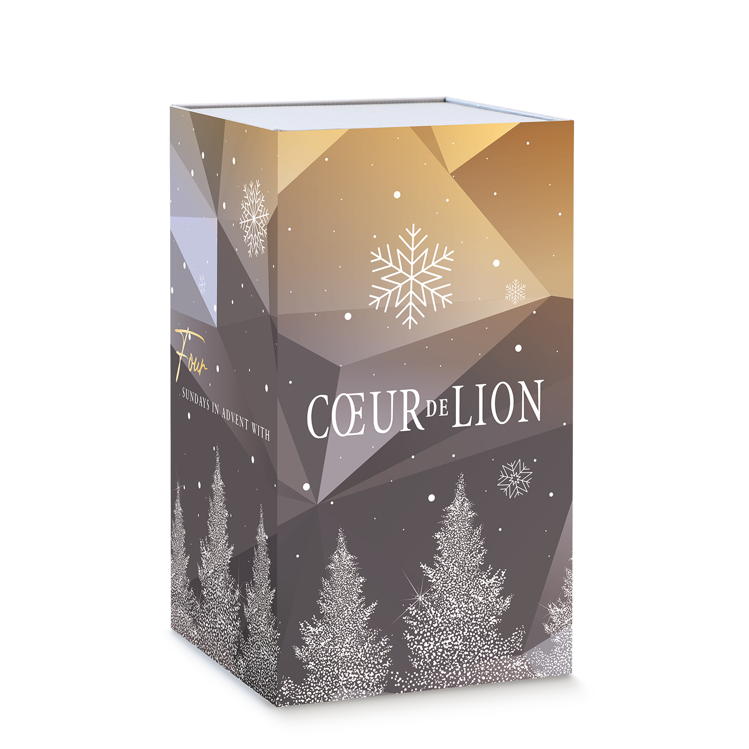 Advent Calendar Wave gold-black