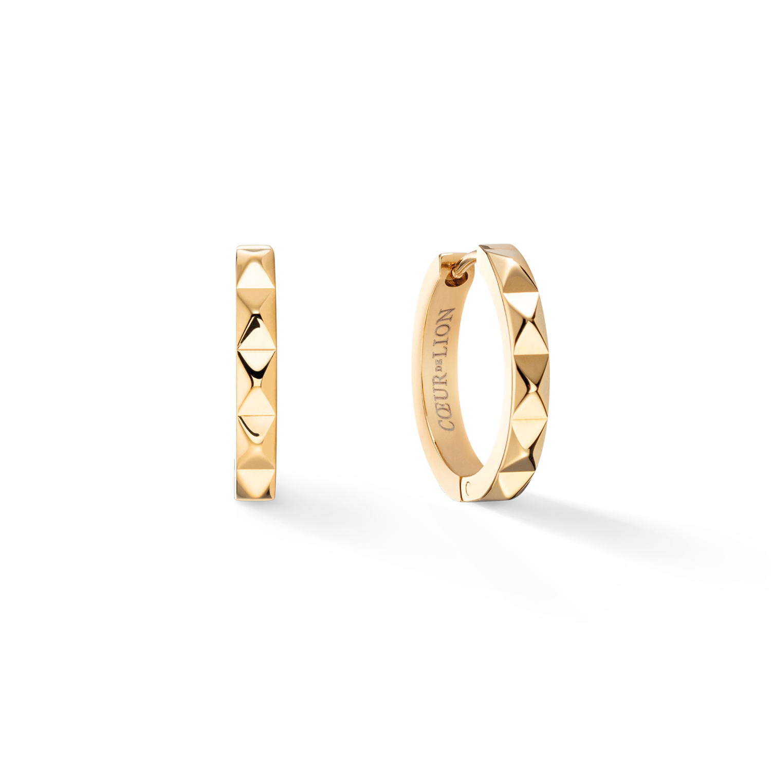 Hoop earrings Spikes 23