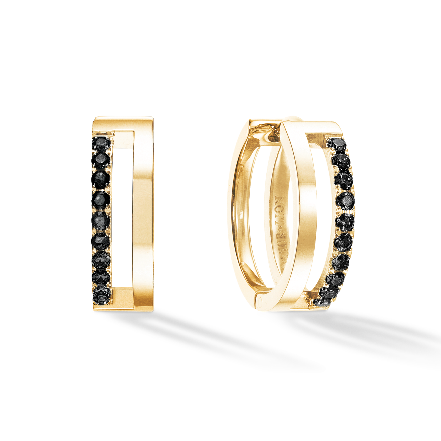 Eternal Unity Hoops gold-black