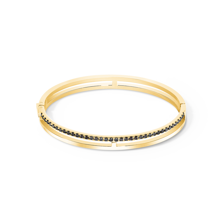 Eternal Unity Bangle gold-black – COEUR DE LION (UK-WORLD)