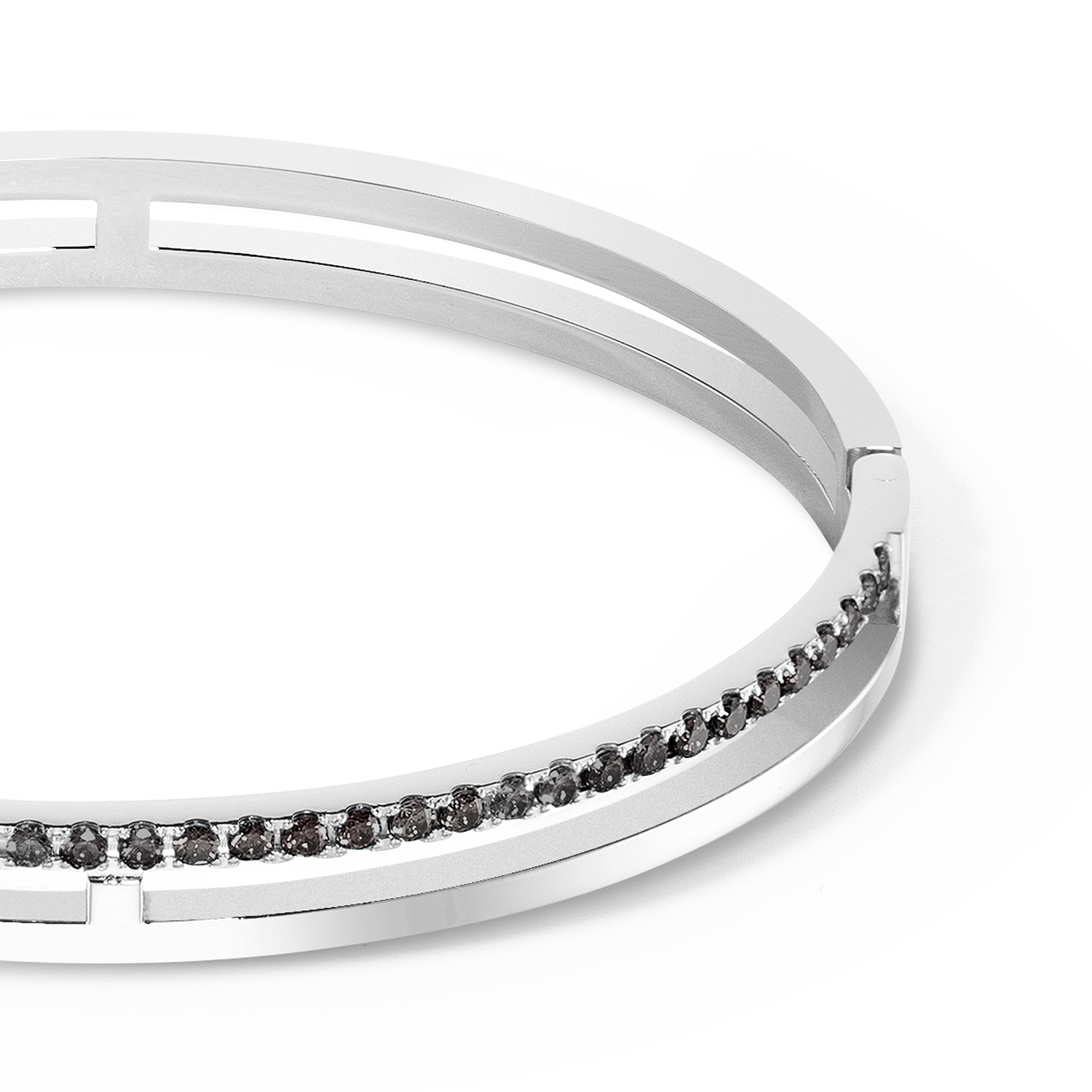 Eternal Unity Bangle silver-black