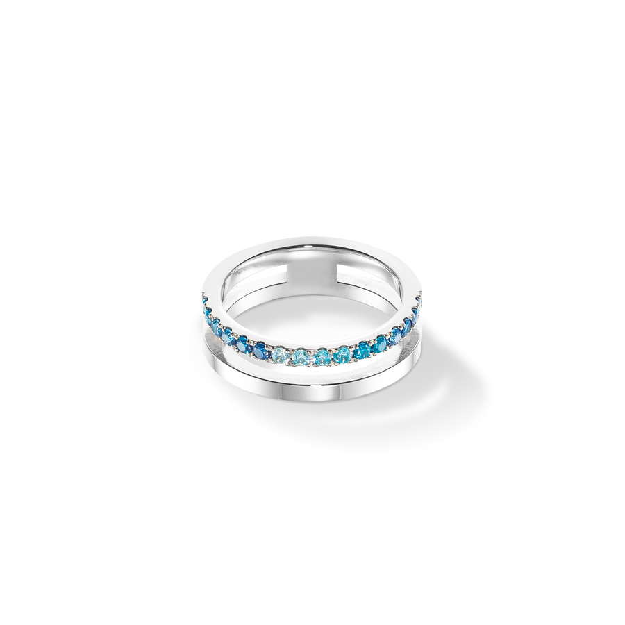Eternal Unity Ring silver-blue