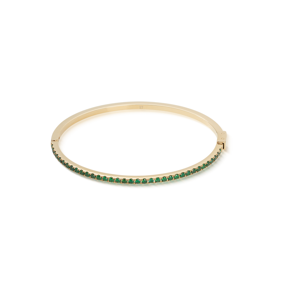 Eternal Love bangle gold-green