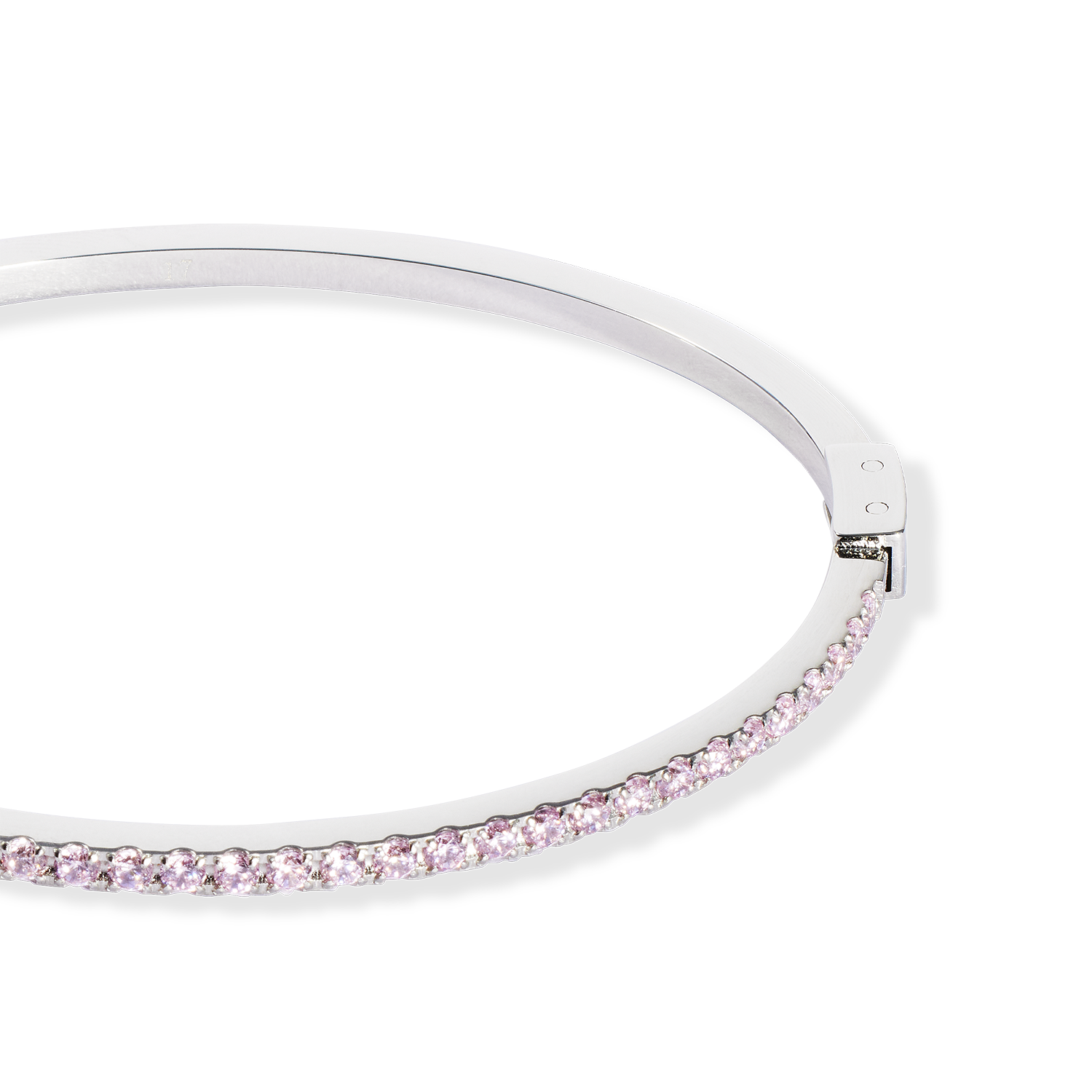 Eternal Love bangle silver-rose