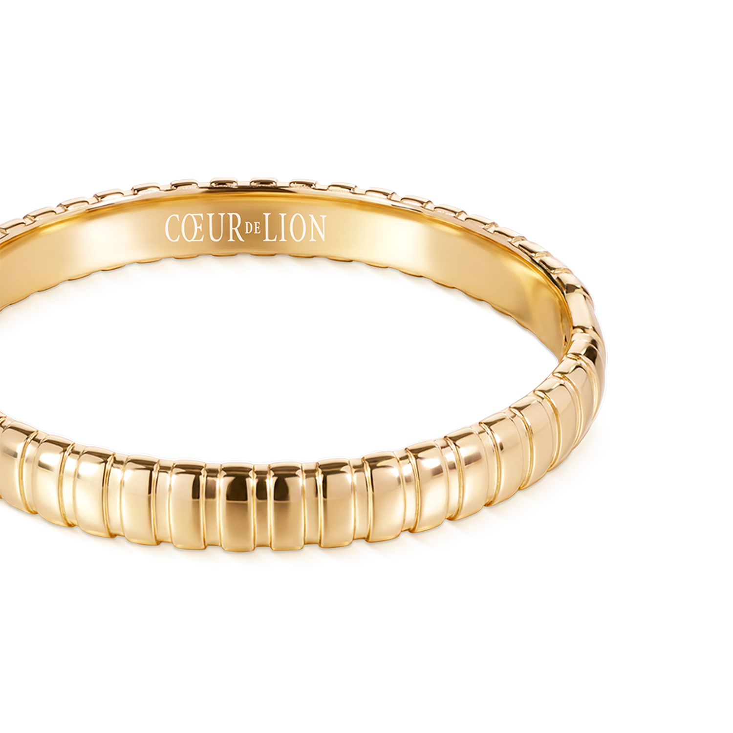 Structure Bangle Gold