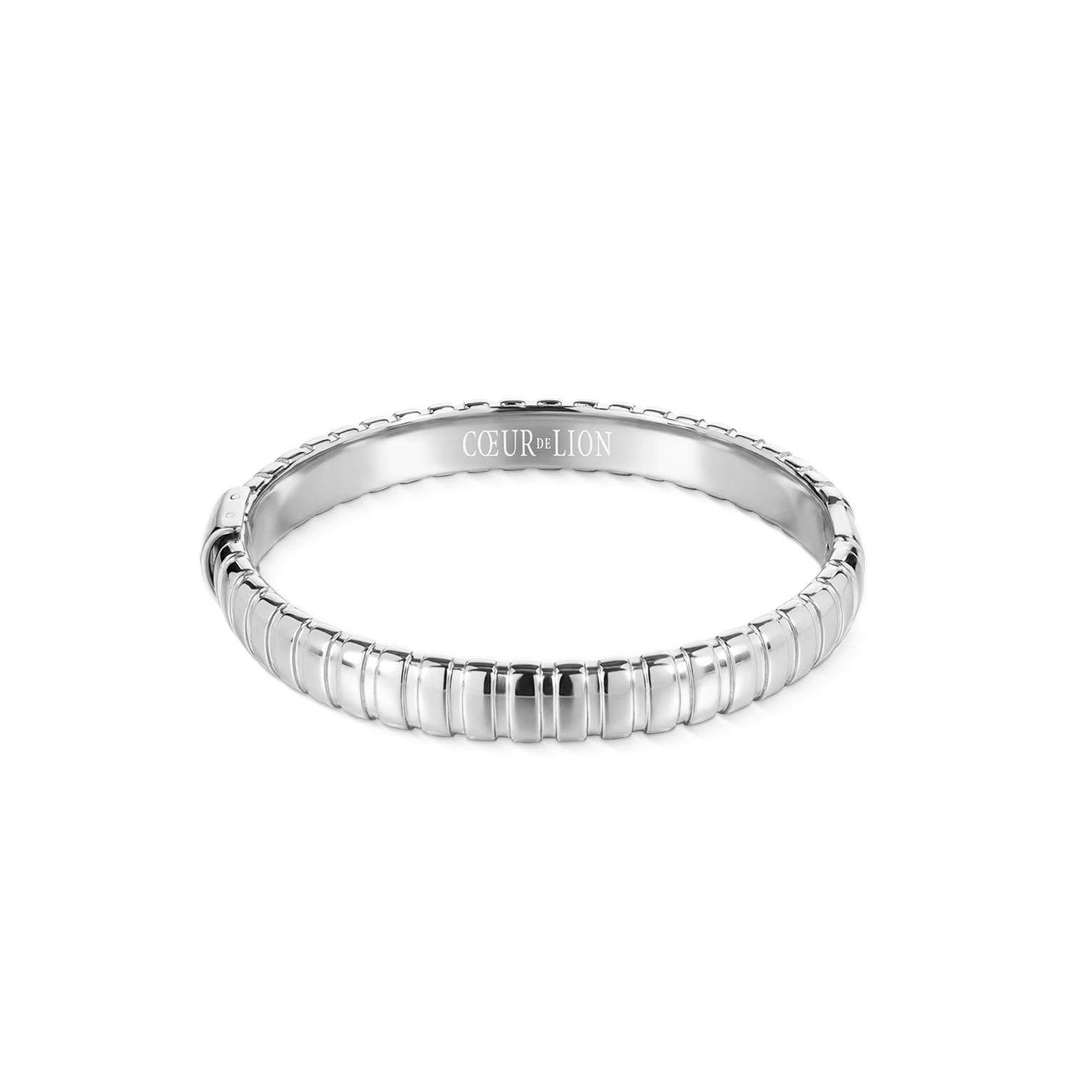 Structure Bangle Silver