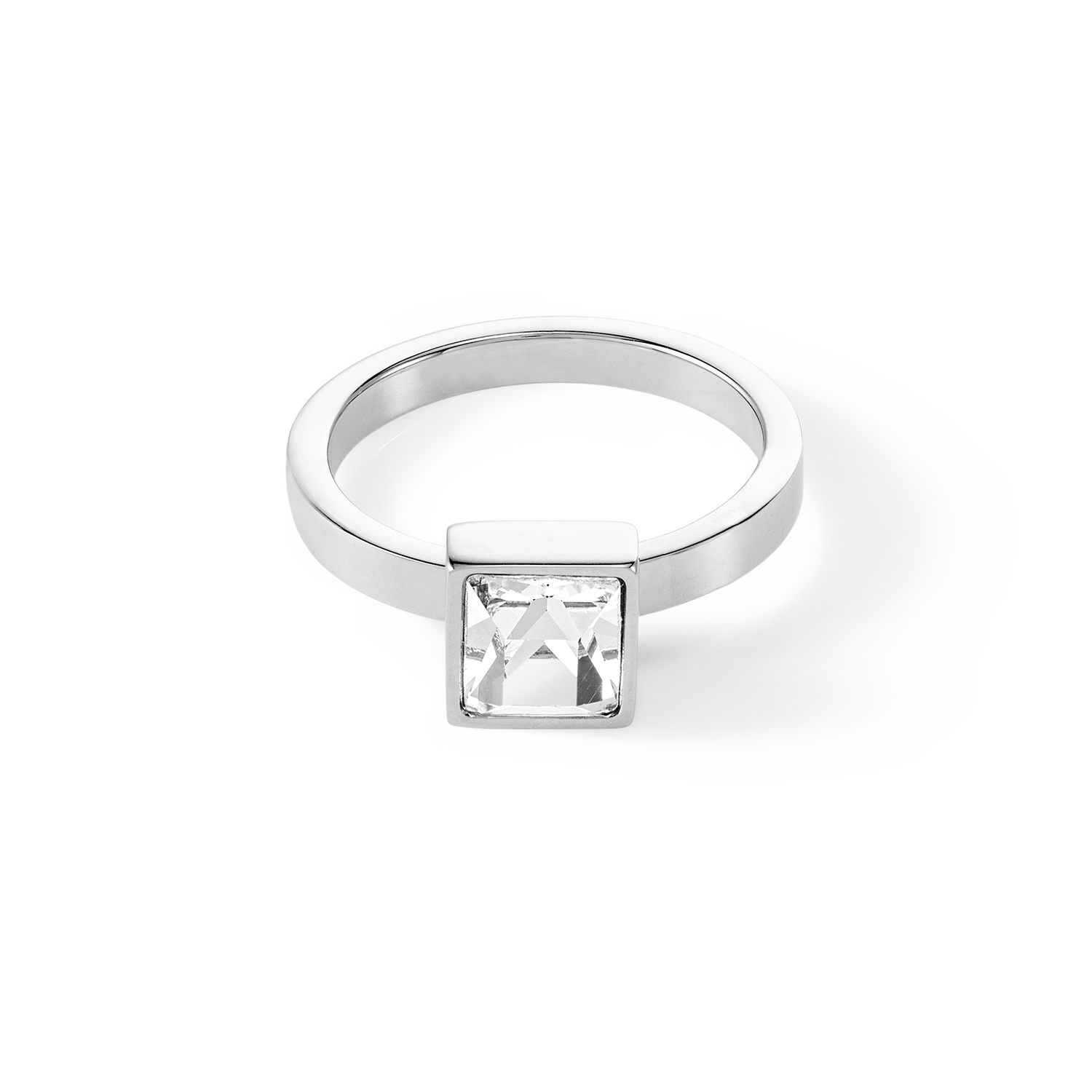 Brilliant Square big ring crystal