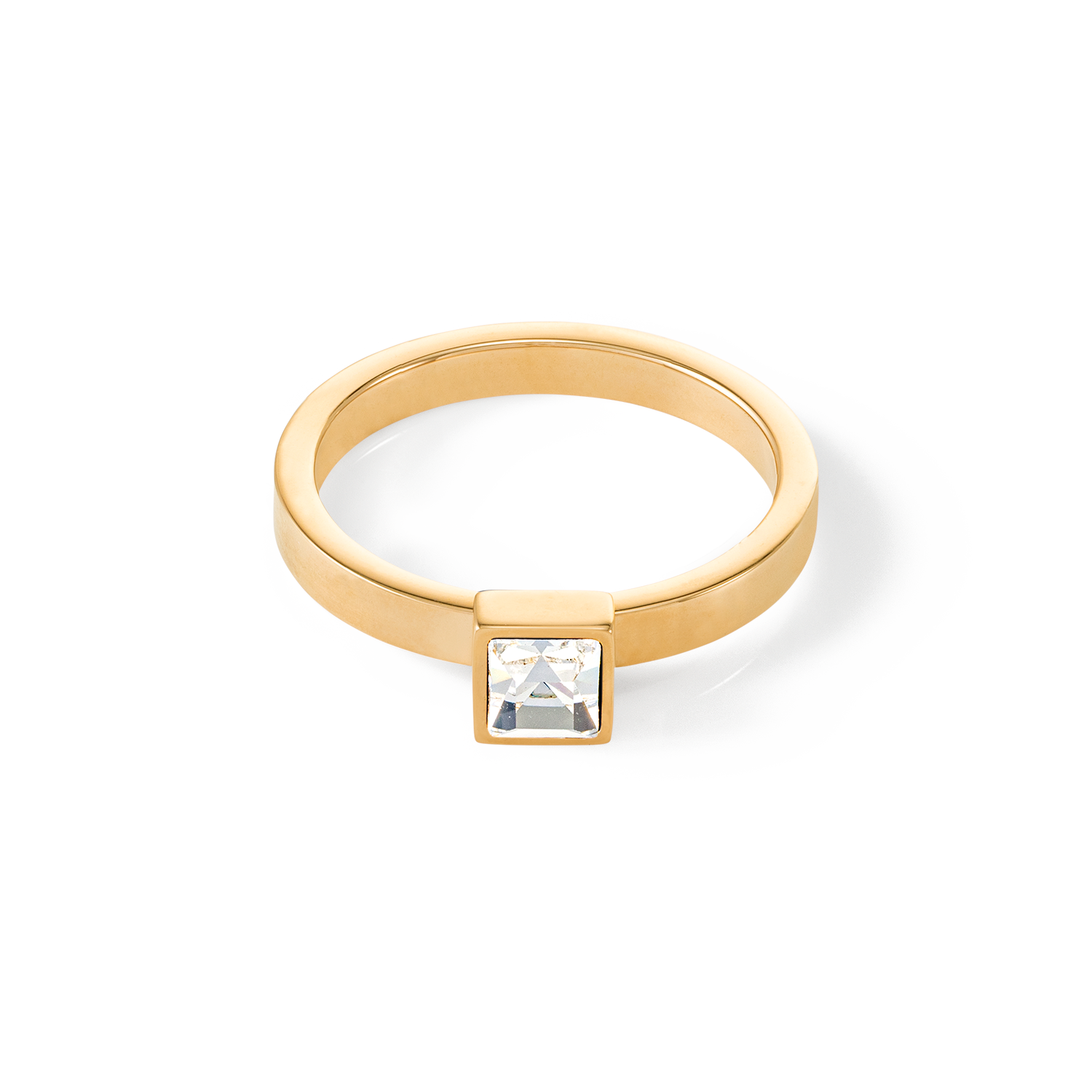 Brilliant Square small ring crystal