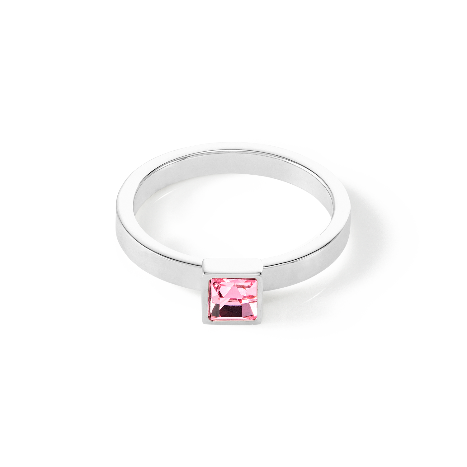 Brilliant Square small bague argent