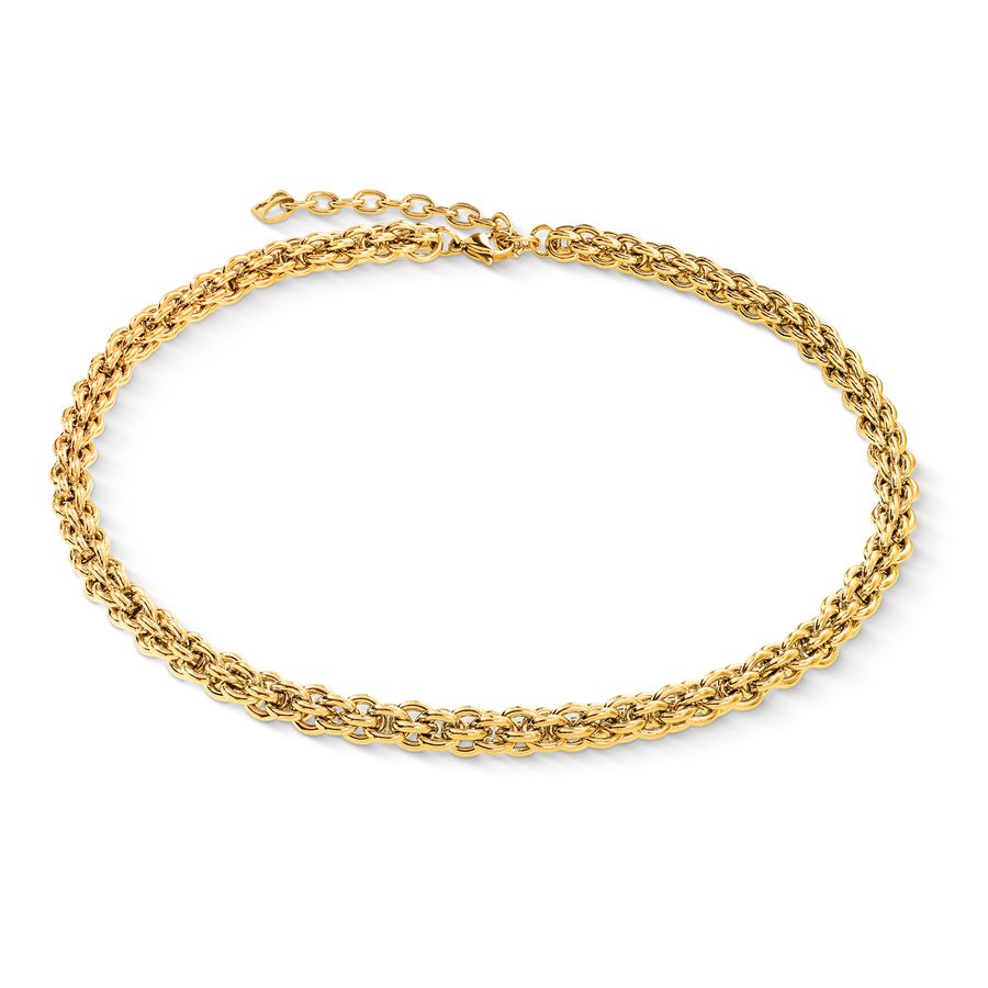 Necklace Mesh Chain Classic gold