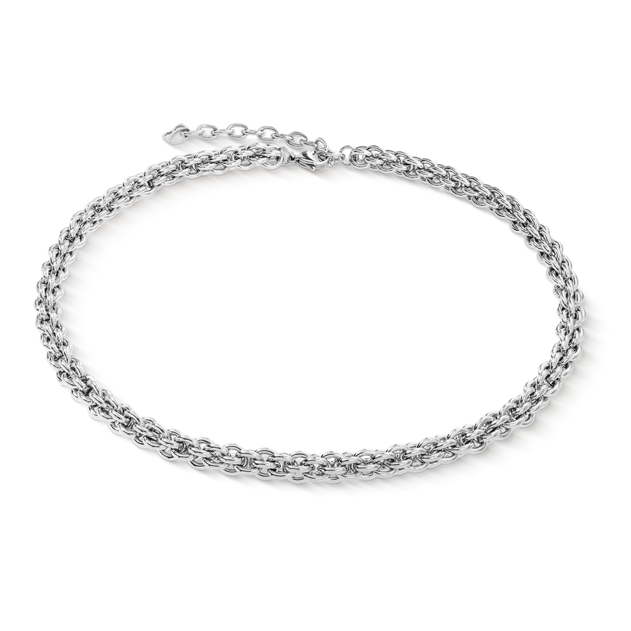 Necklace Mesh Chain Classic silver