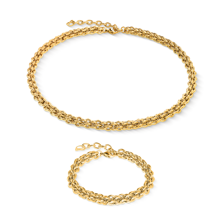 Bracelet Mesh Chain Classic gold