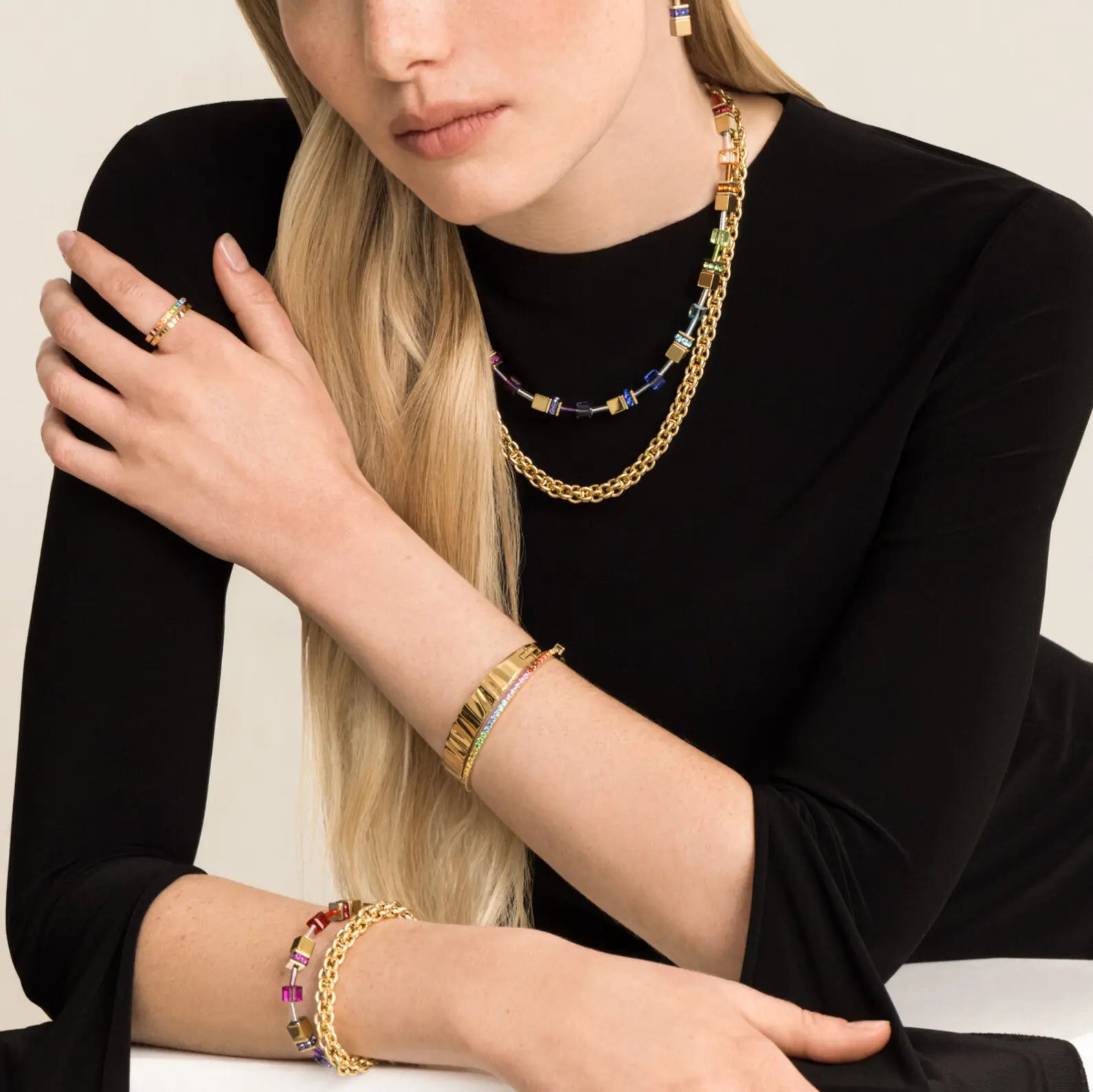 Bracelet Mesh Chain Classic gold