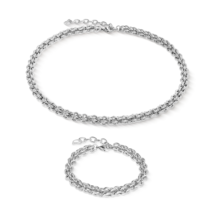 Bracelet Mesh Chain Classic silver
