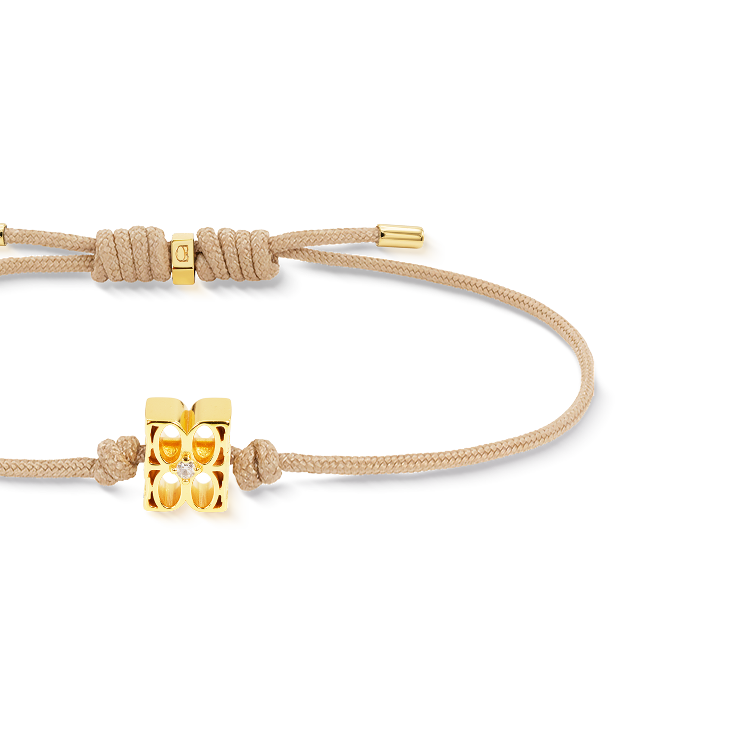 COEUR DE LION Fine Edition Signature Bracelet Nude-Gold – Preview