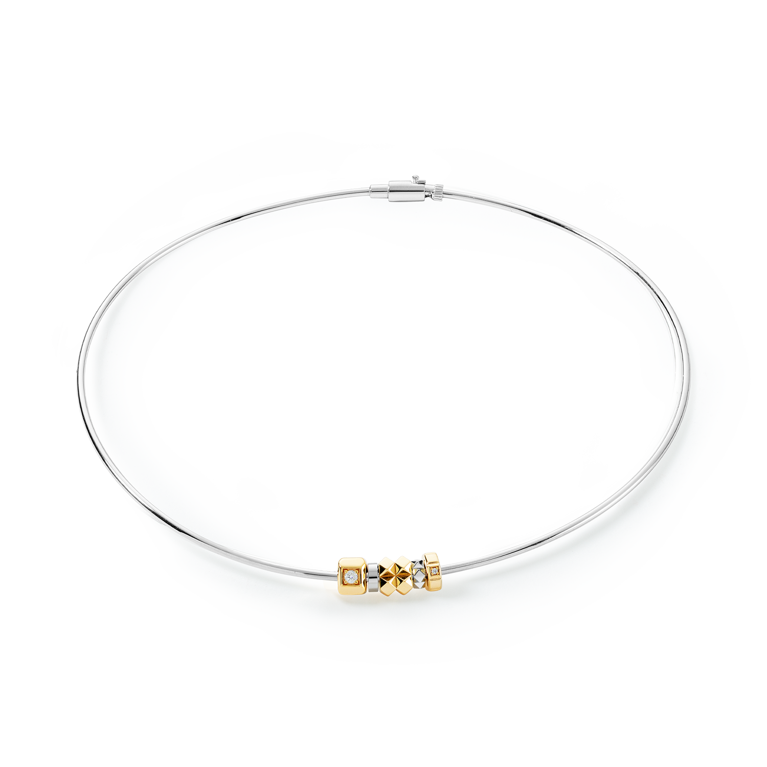 ELEMENTS Collection necklace rigid bicolor
