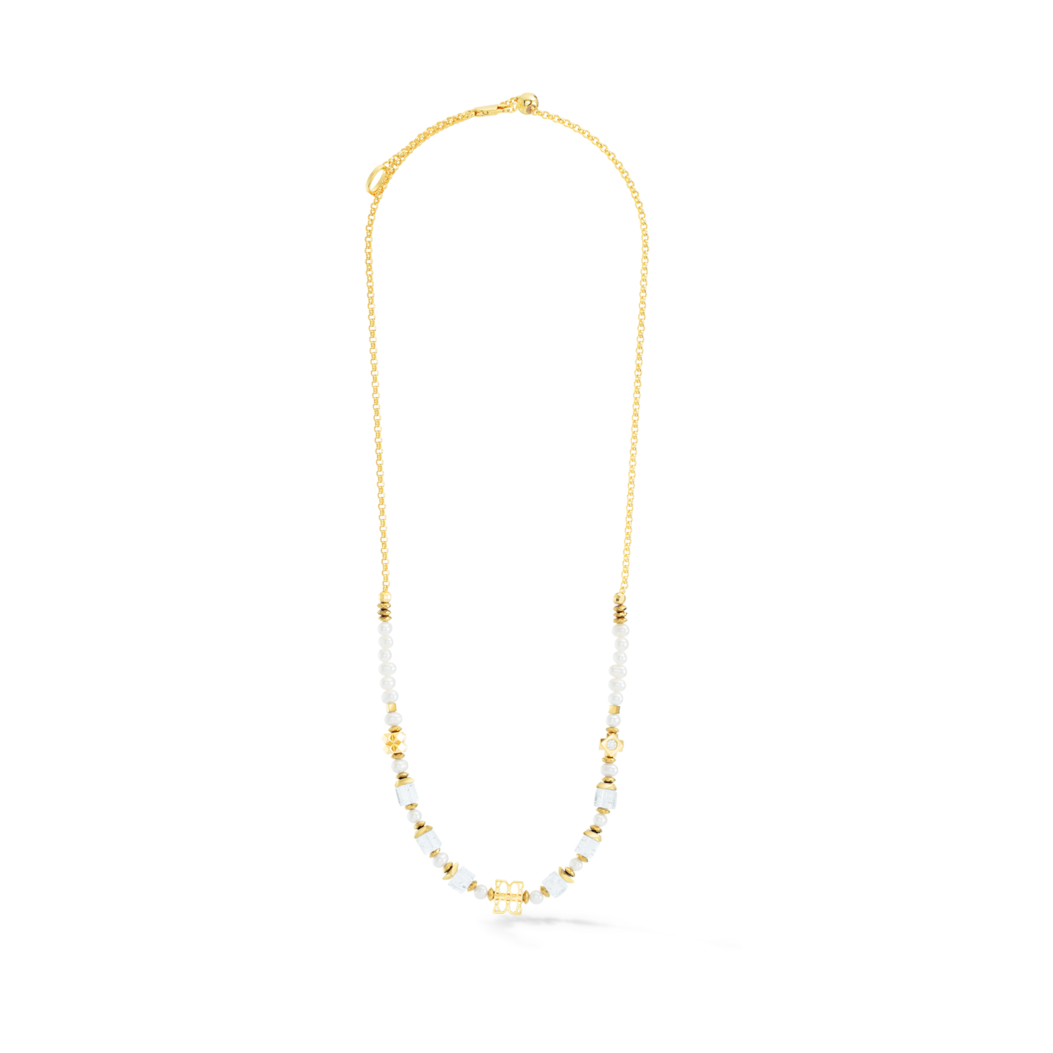 ICONIC Collection Signature necklace gold-white