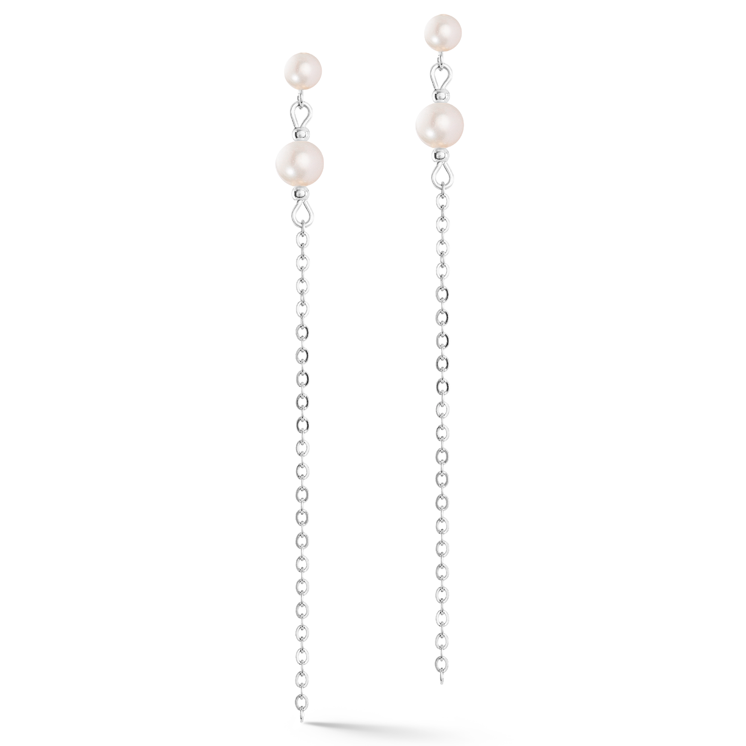 Earrings Princess Pearls silver-pink