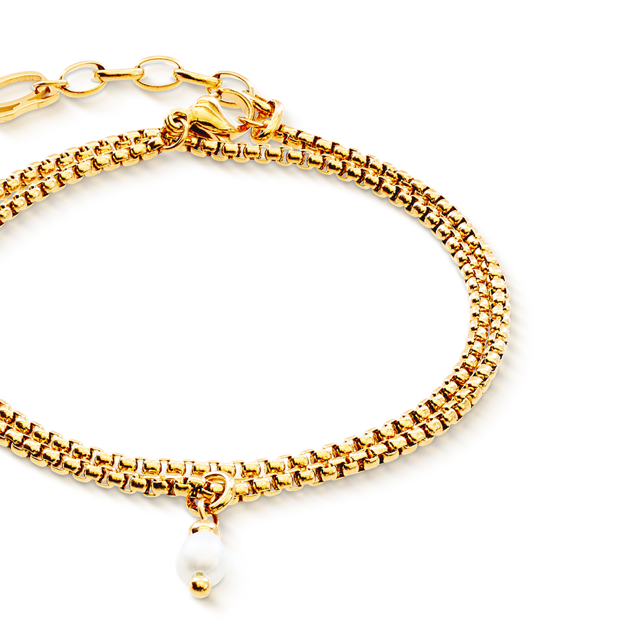 Bracelet Serene Knot Chain gold – COEUR DE LION (UK-WORLD)