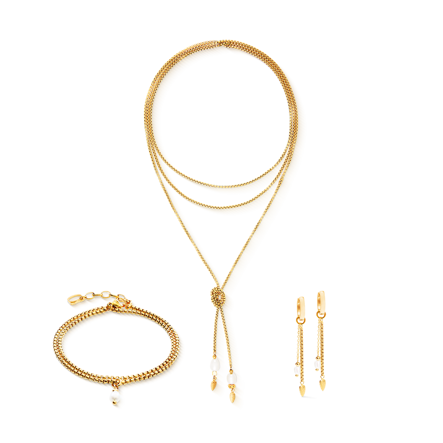 Bracelet Serene Knot Chain gold