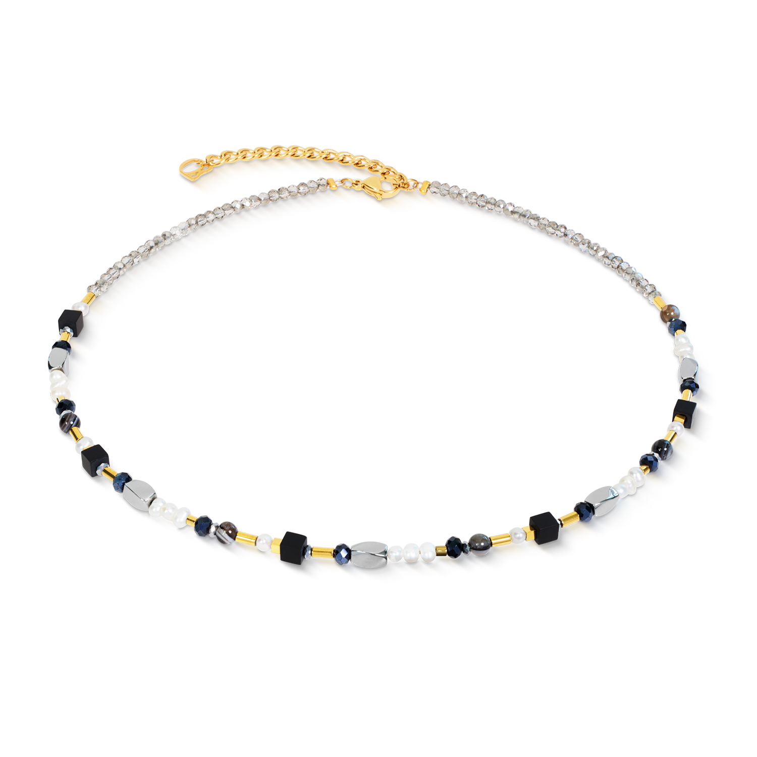 Necklace Mosaic Night Gold