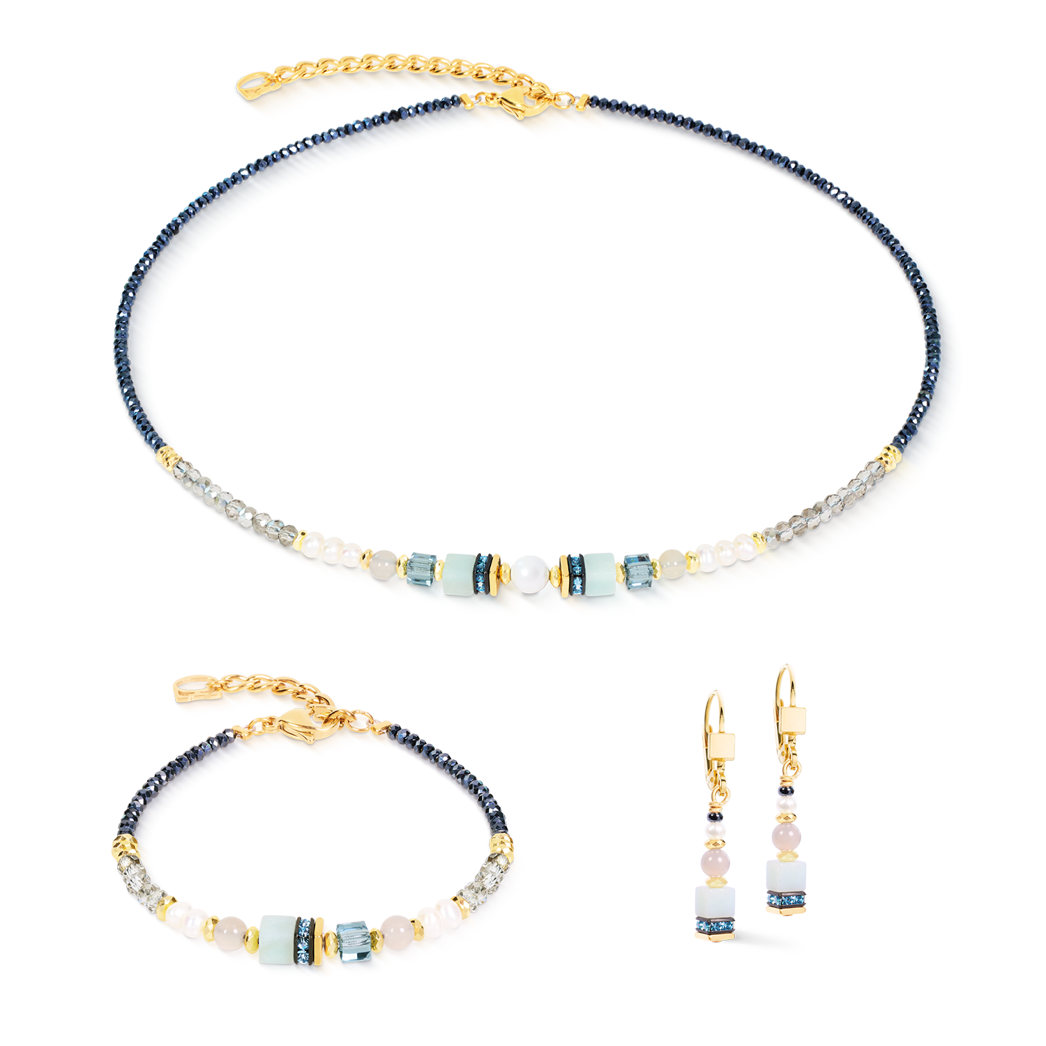 Drop Earrings Atelier Azur Gold