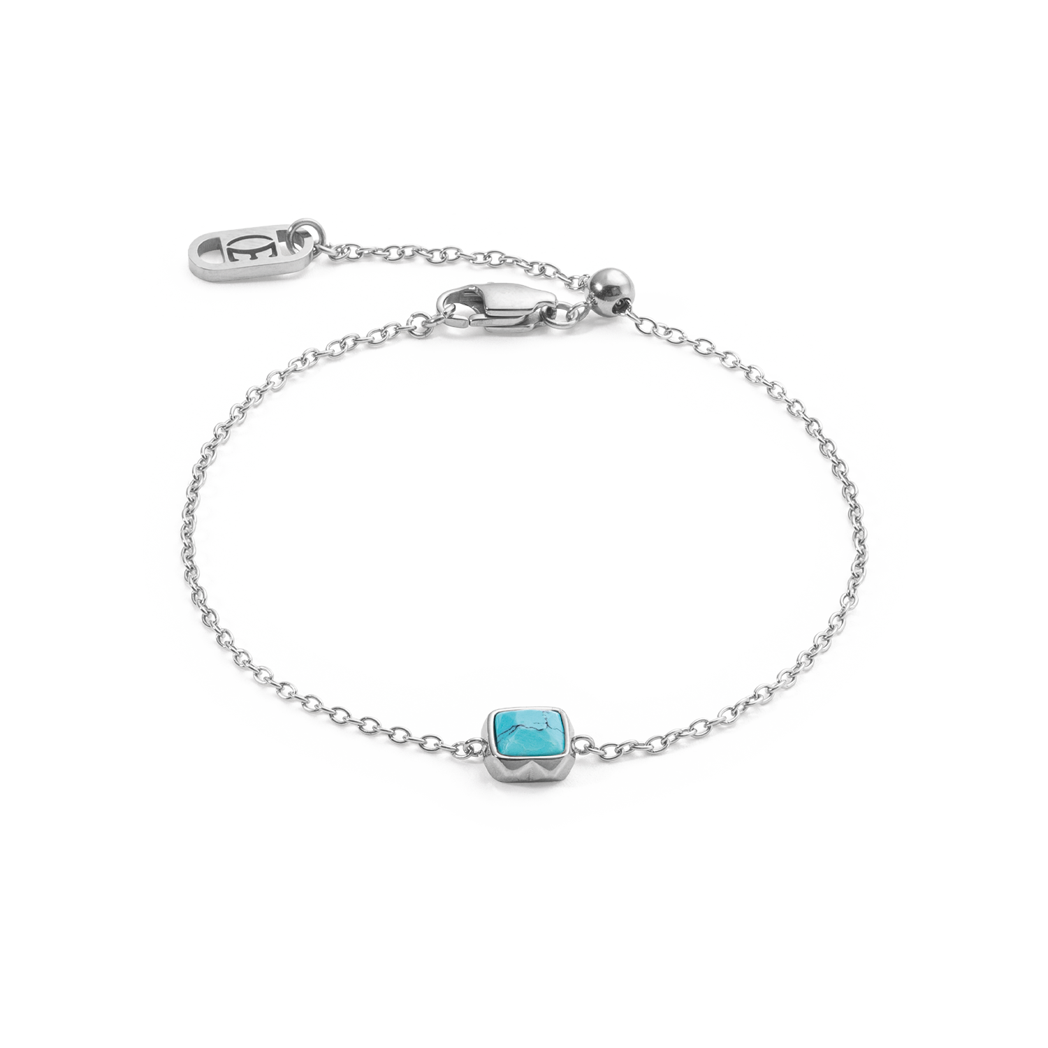 Birthstone December Bracelet Turquoise Silver