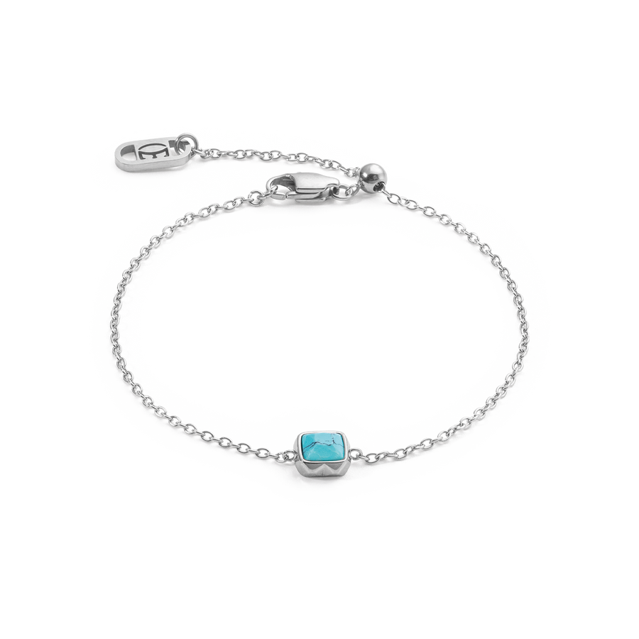 Birthstone December Bracelet Turquoise Silver