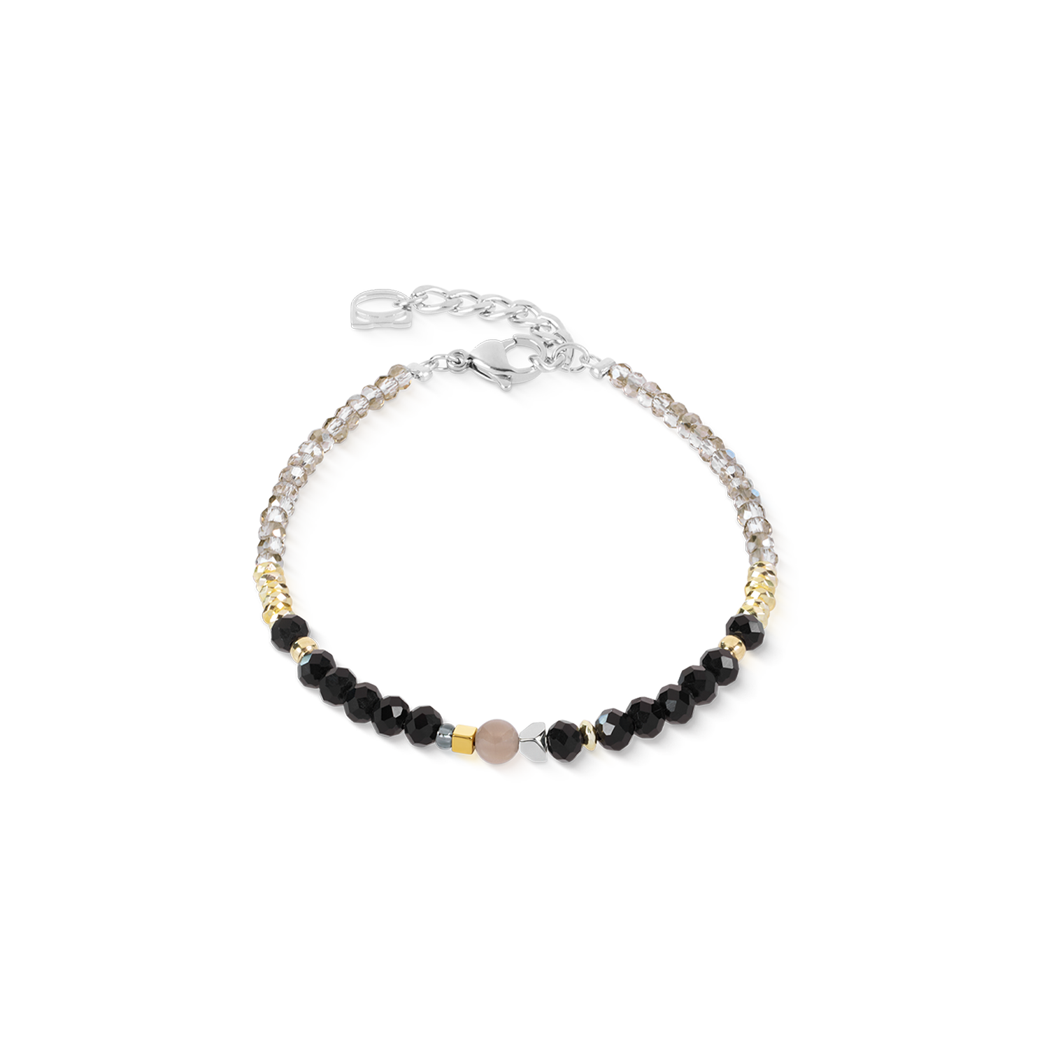 Bracelet Amulet Modern Future Gold-Black