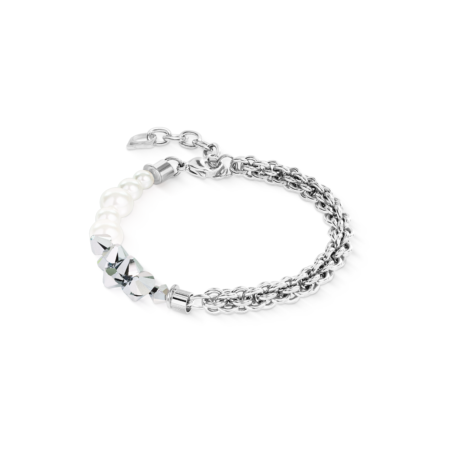 Bracelet Dancing Crystals Fusion Silver