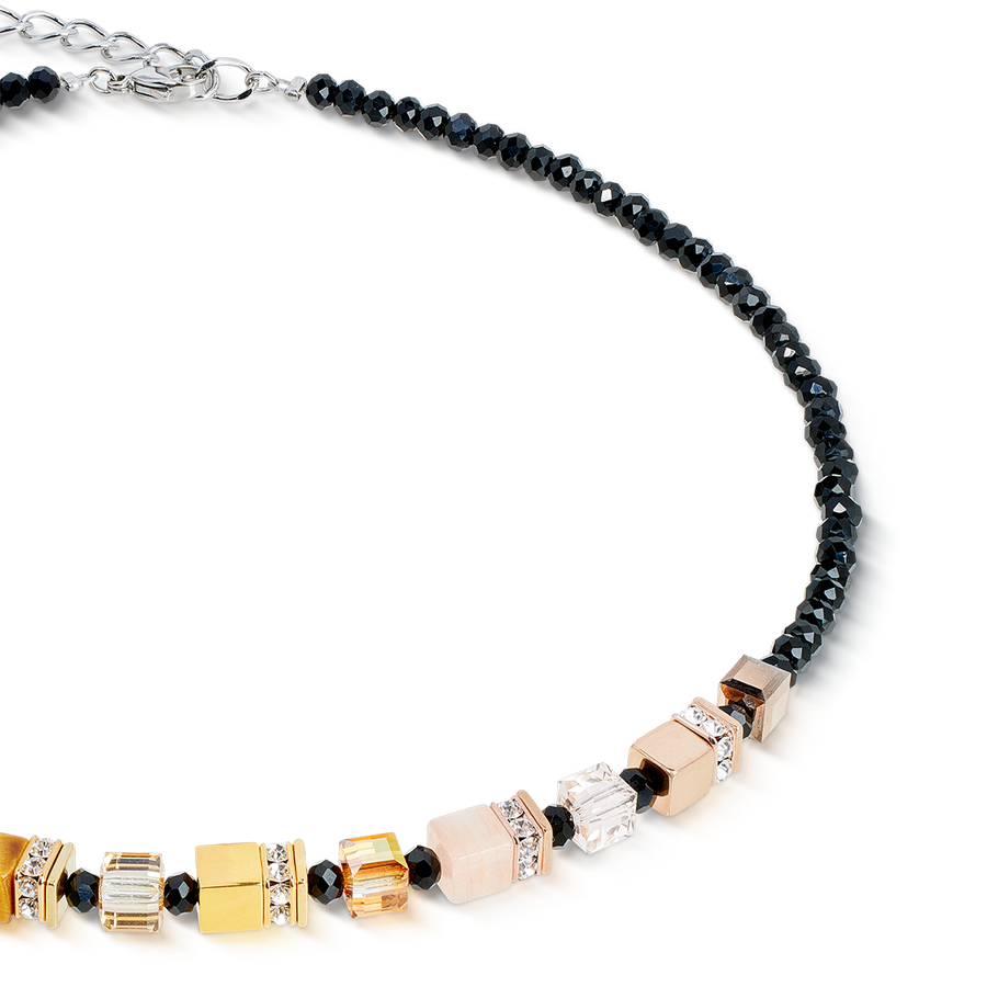 GeoCUBE® Precious Nature necklace tricolour