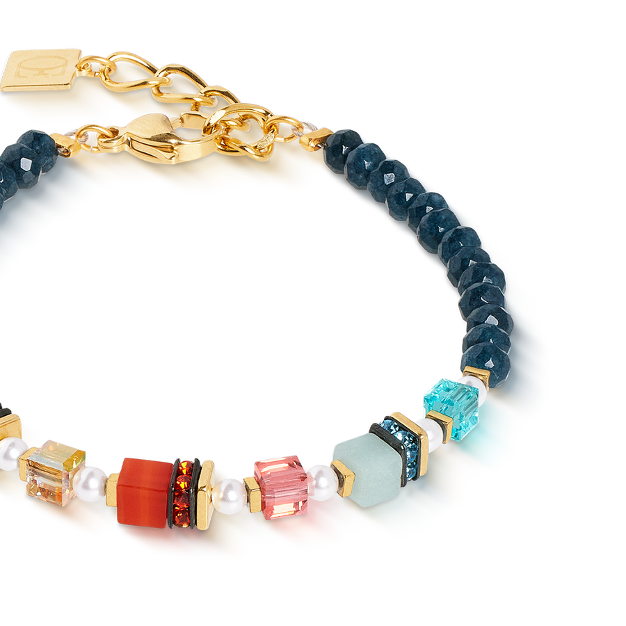 Bracelet Sparkling Princess Spikes gold-multicolour