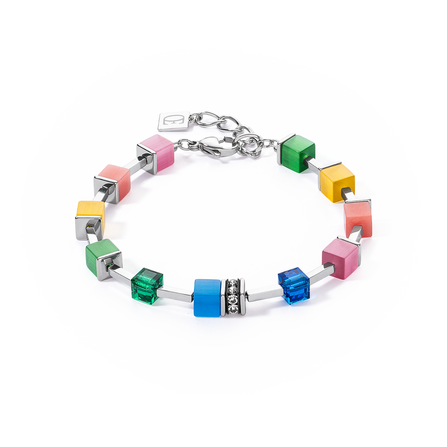 GeoCUBE® Iconic Pure Bracelet Rainbow