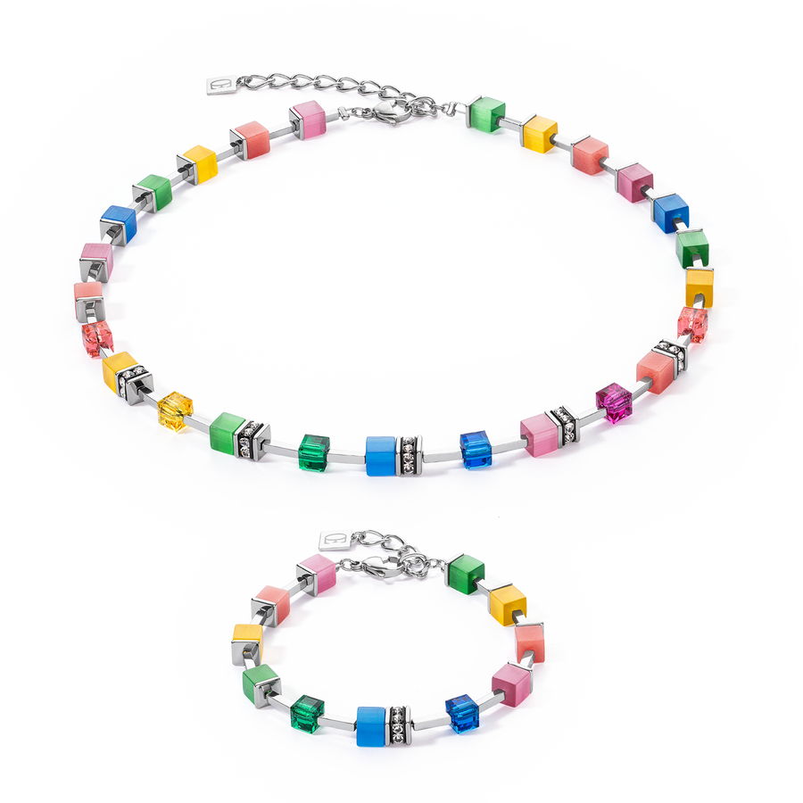 GeoCUBE® Iconic Pure Bracelet Rainbow