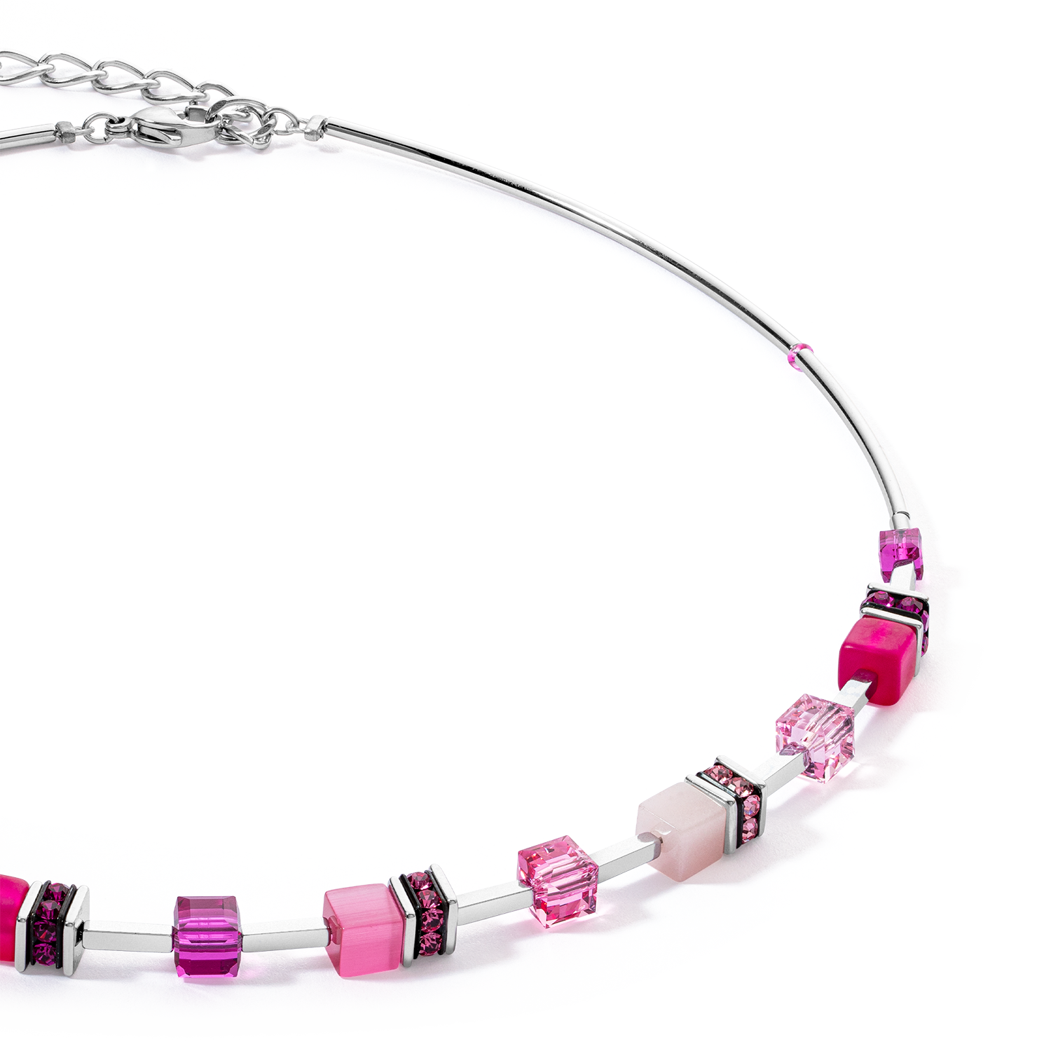 GeoCUBE® Iconic Lite Necklace magenta