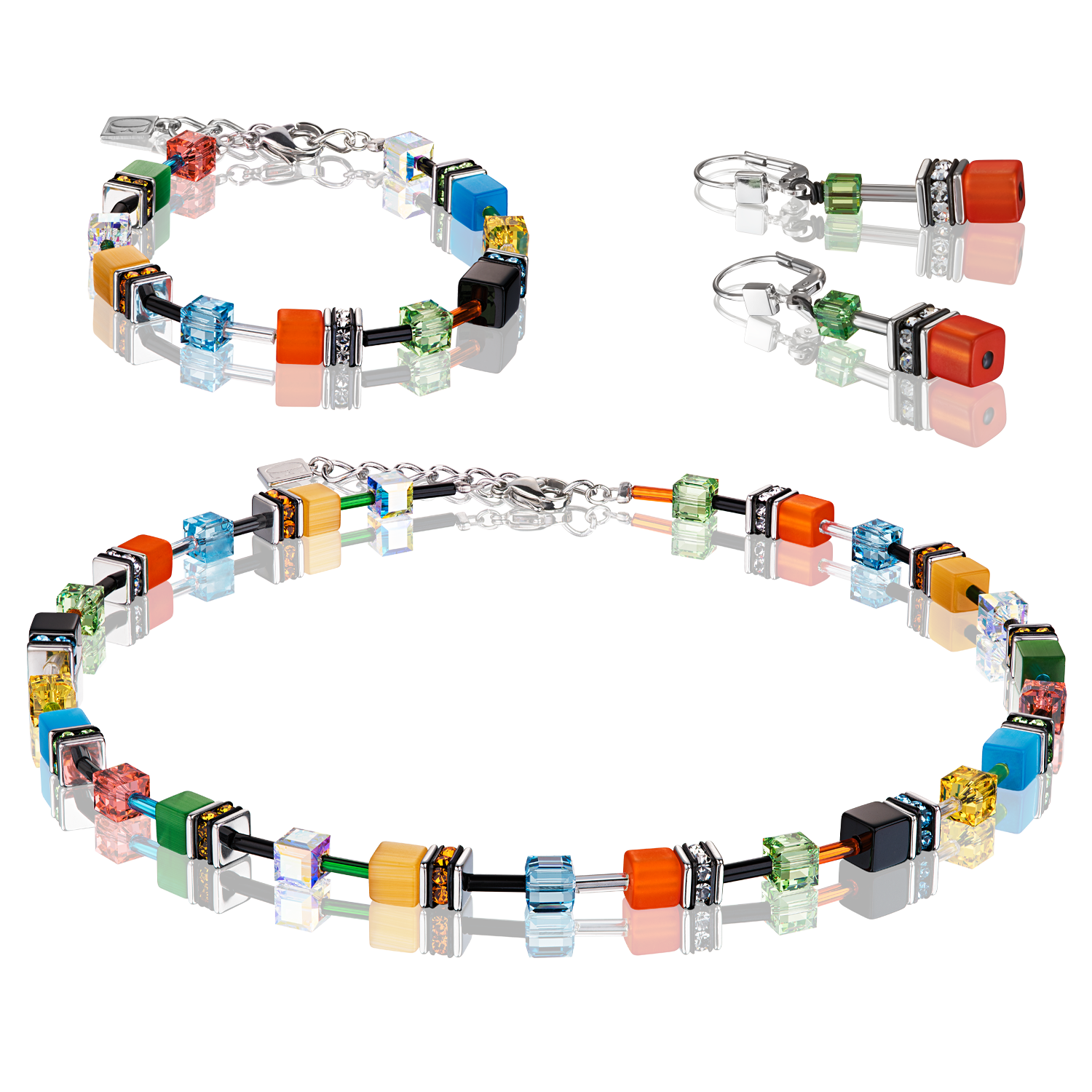 GeoCUBE® Collier multicolour daylight