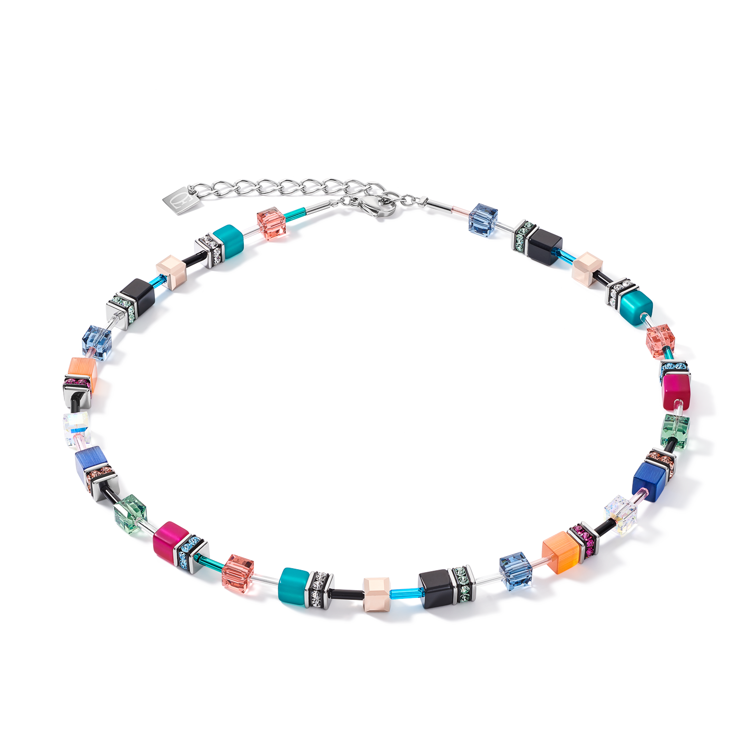 GeoCUBE® Necklace multicolour ethno