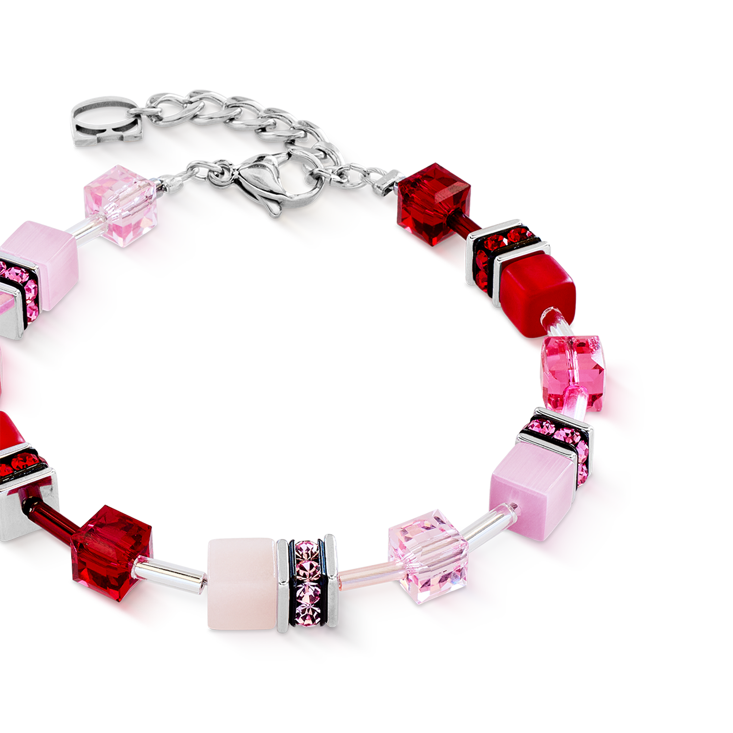 GeoCUBE® Iconic bracelet rosé blush