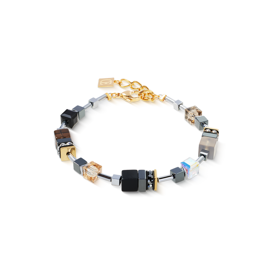 GeoCUBE® Precious Motion bracelet Stone Whisper gold