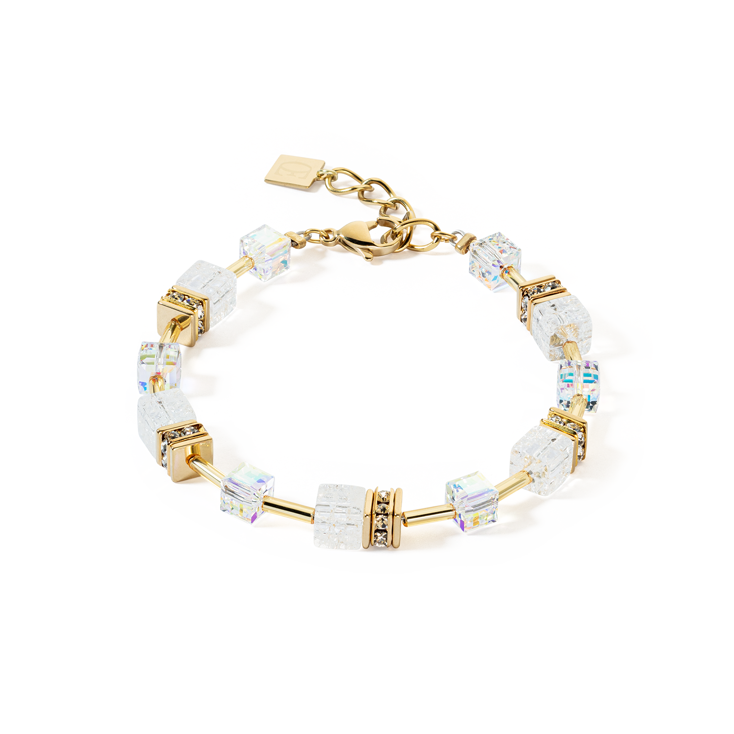 GeoCUBE® Iconic Nature bracelet gold