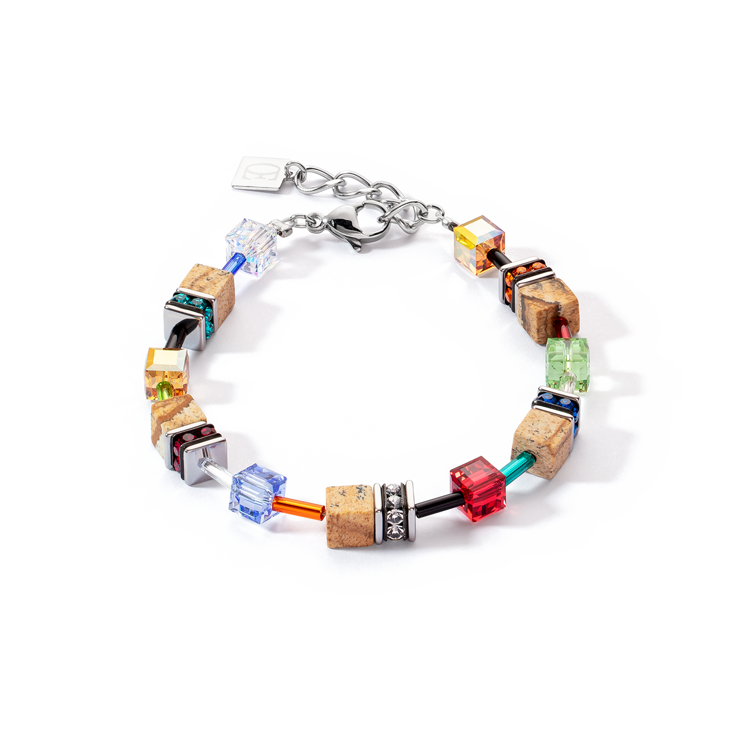 GeoCUBE® Iconic Nature bracelet multicolour brown