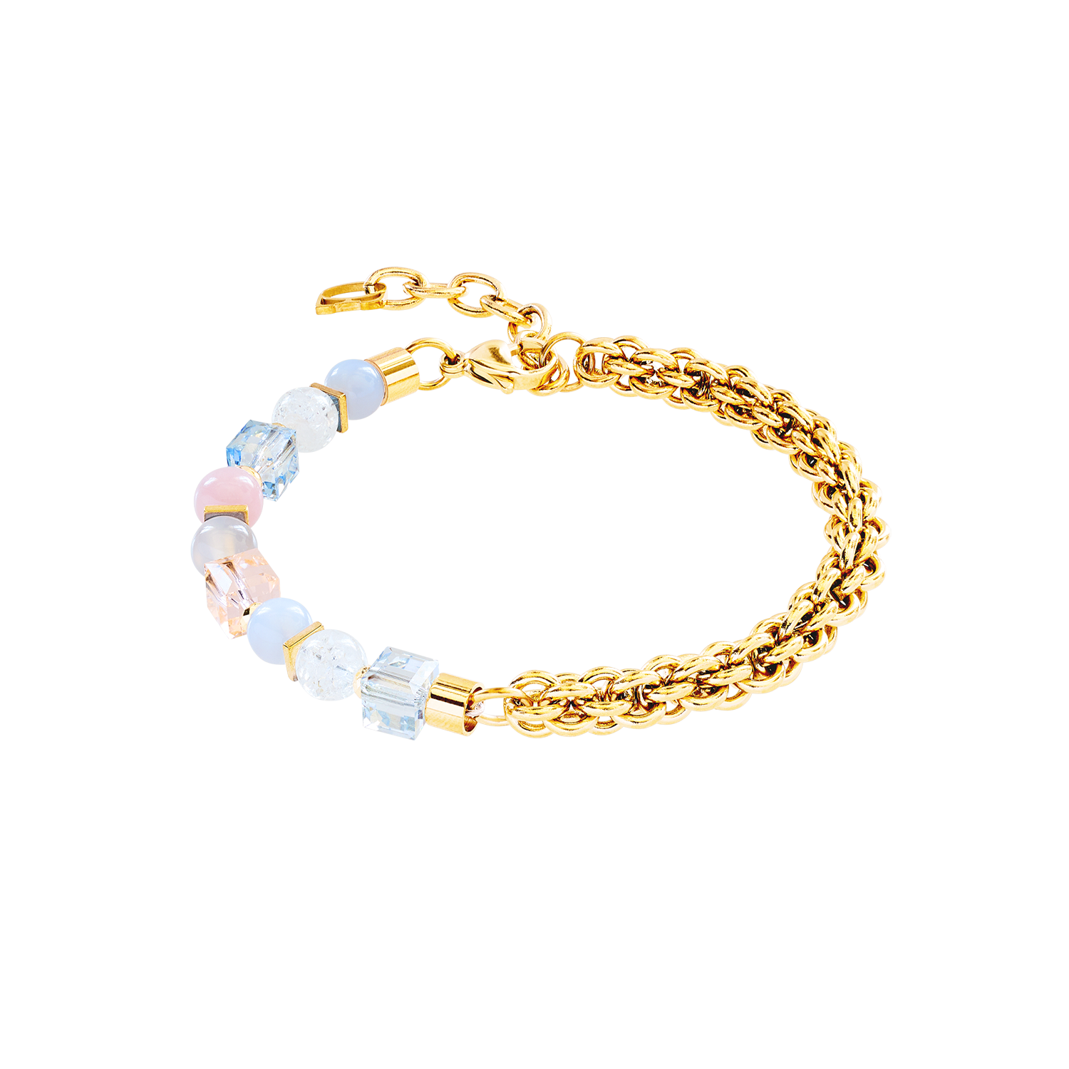 Bracelet Cube Nexus gold-pastel