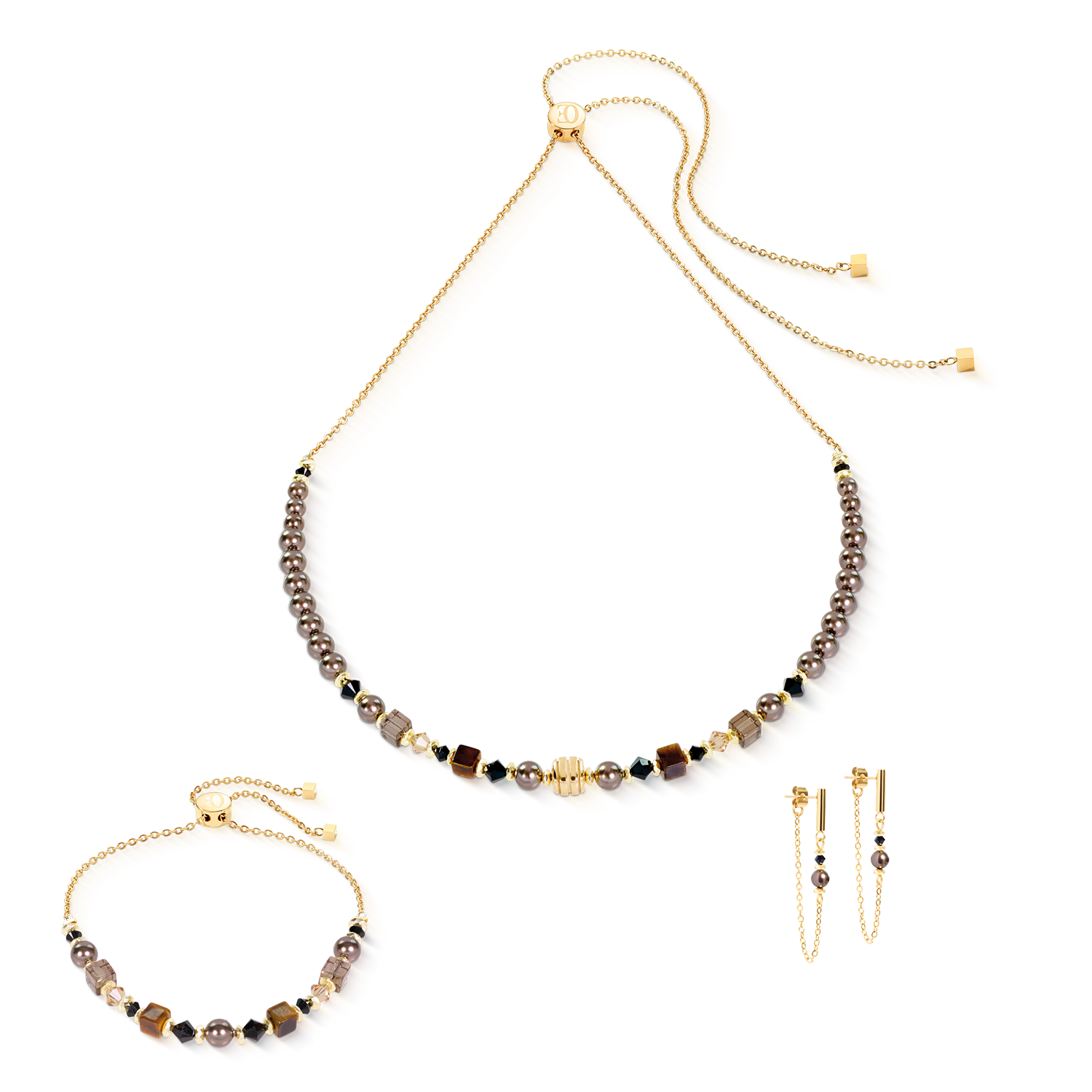 Bracelet Slider Earth Gold