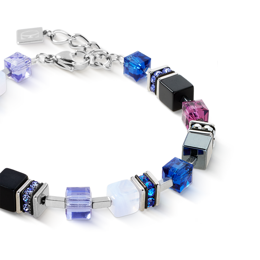 GeoCUBE® Precious Statement bracelet Blue Moon