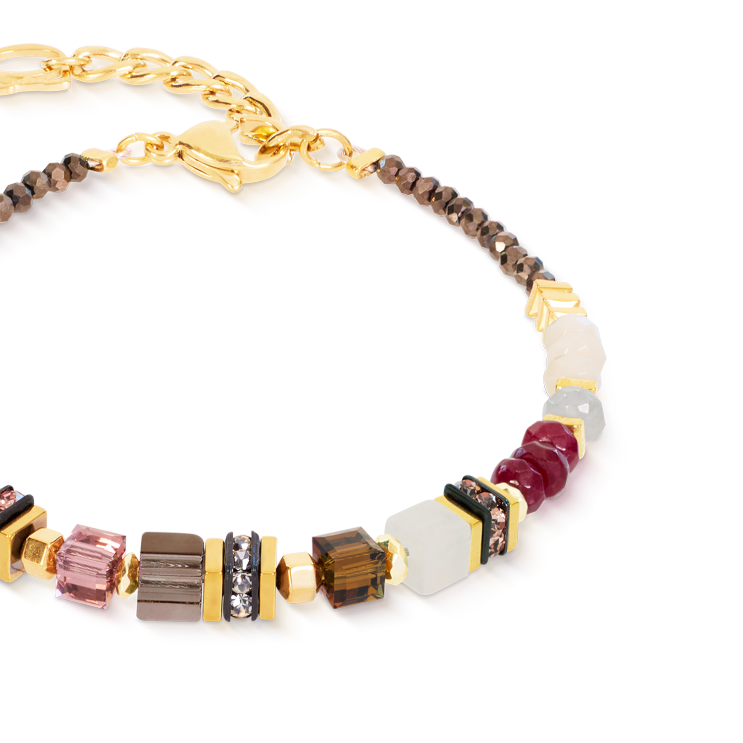 GeoCUBE® Precious Grace Bracelet Rose Smoke