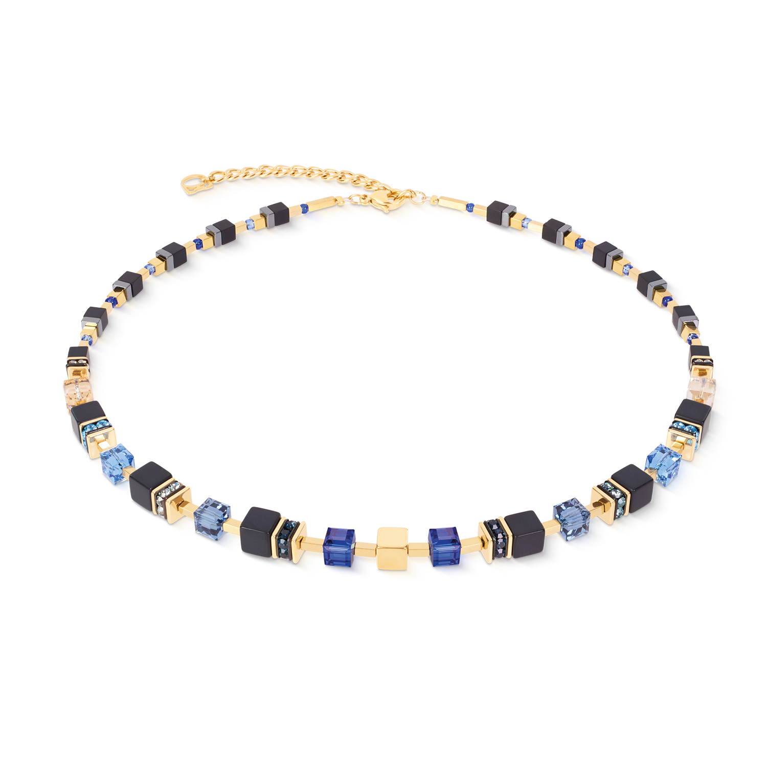 GeoCUBE® Precious Classic Necklace Midnight Blue