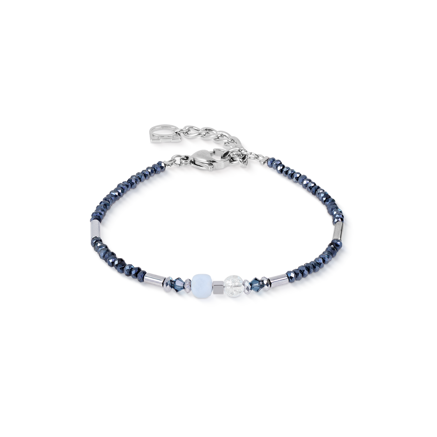 Bracelet Cube Balance Blue Mist